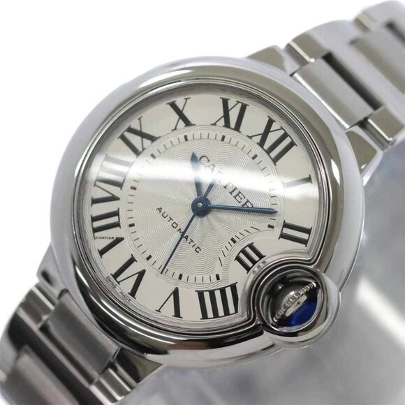 Cartier Ballon bleu 33mm WSBB0044 Automatic Silver Dial Ladies Watch 90253708 - Picture 4 of 7